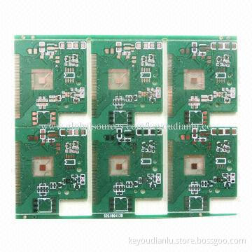 2-layer PCB Board with FR4 Material and 1oz Copper Thickness